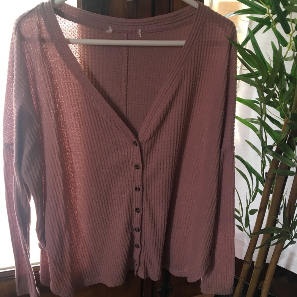 Pink comfy sweater